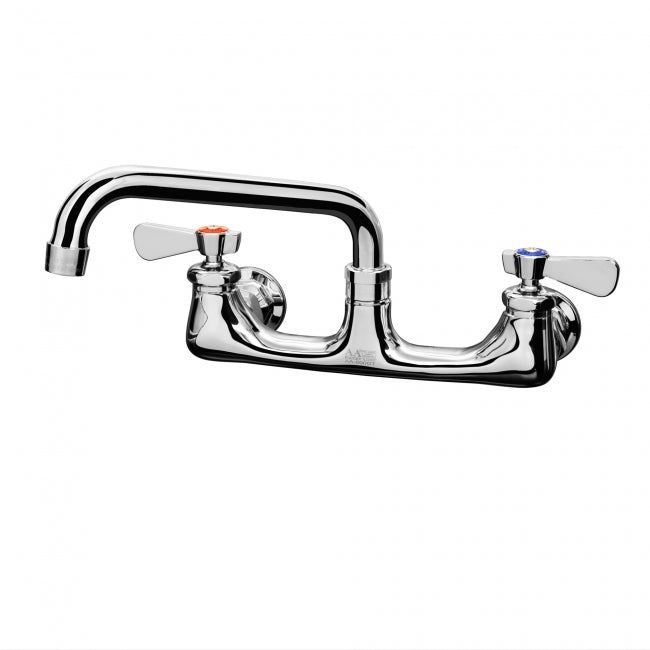 AA-812G - 8″ Heavy Duty Wall Mount Faucet w/ 12” Faucet