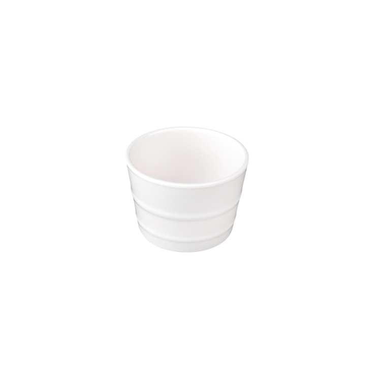 White Ilsiktang Easy Stack Soup Bowl L