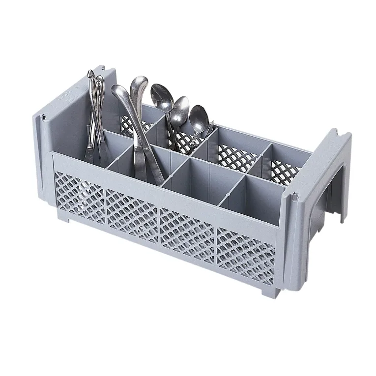 8FBNH434-151 - 8 Compartment Half Flatware Basket No Handles