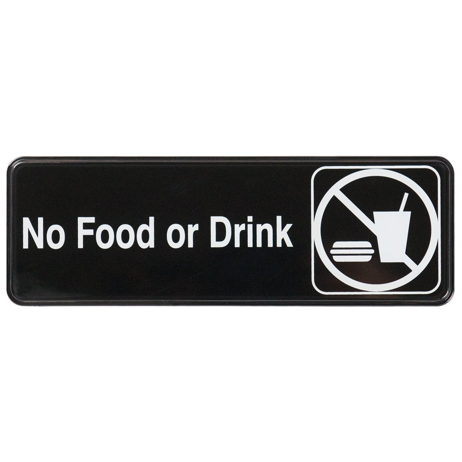 SGN-333 Information Signs, No Food or Drink