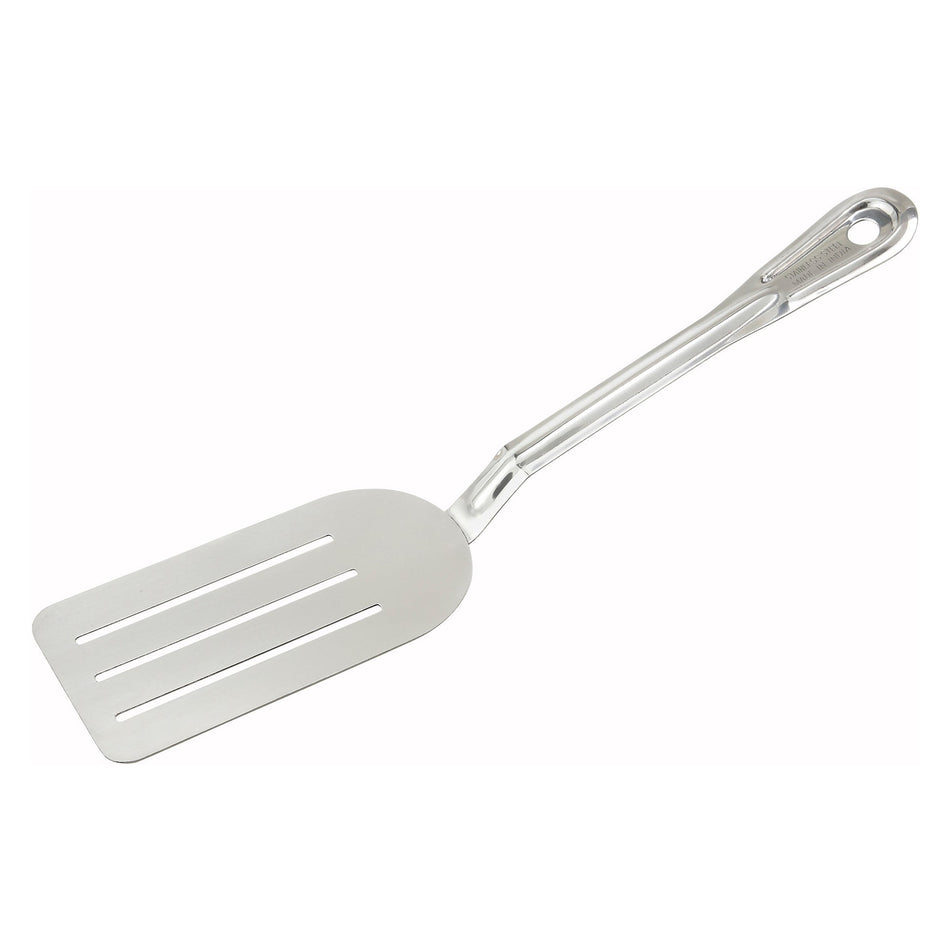 STN-8 stainless steel Serving Turner, 14″ - Slotted