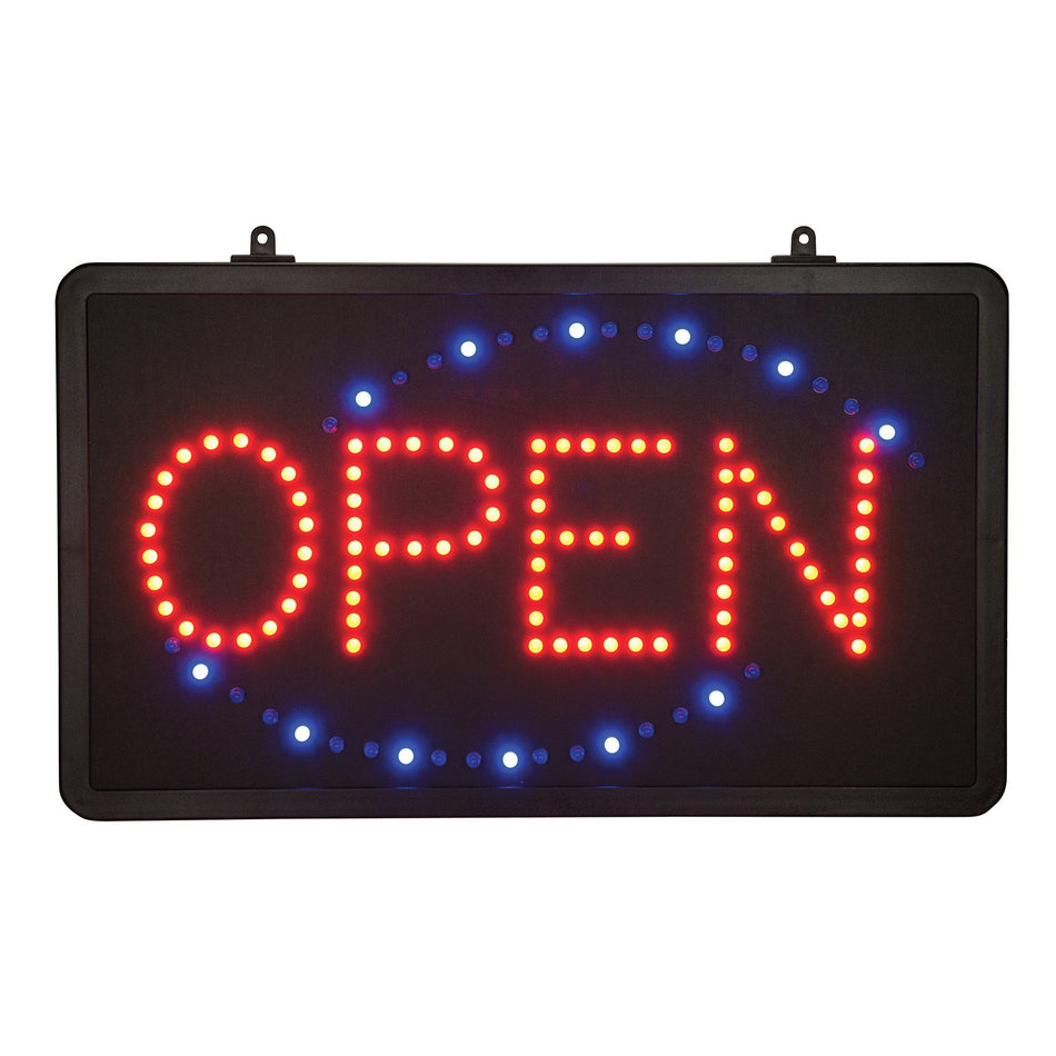 LED-6 "Open" LED Sign, Rectangular