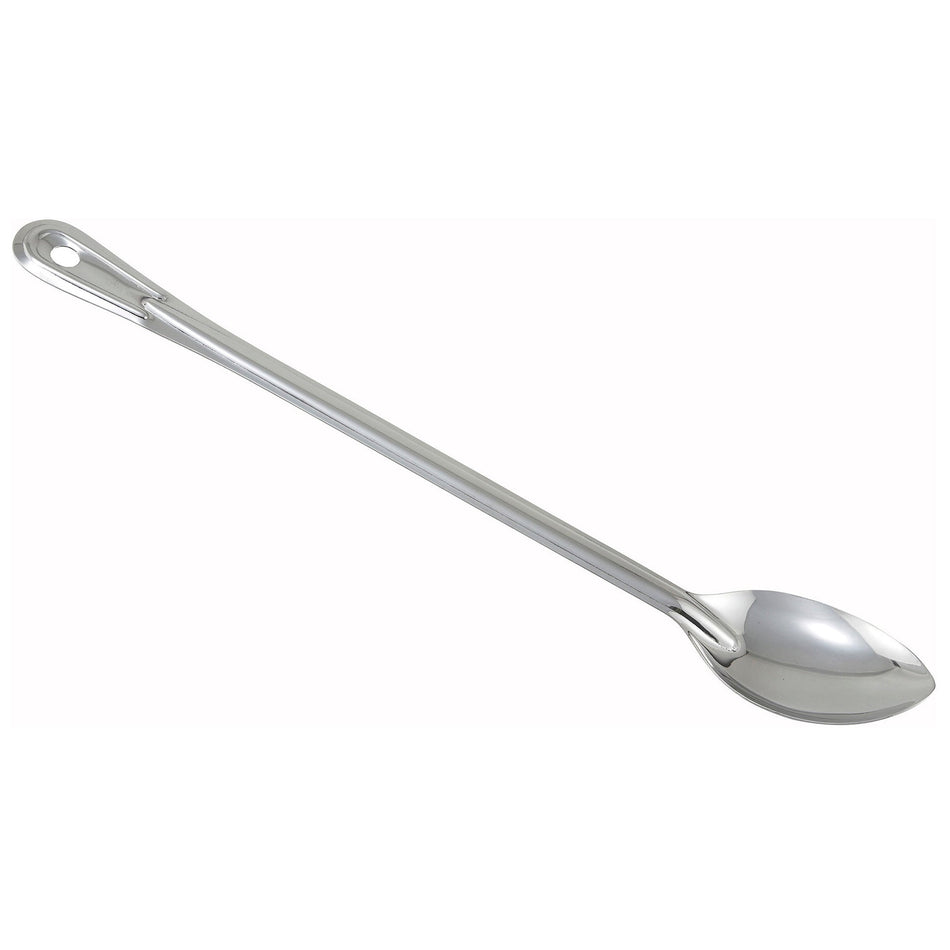 BSON-18 Winco Prime One-piece stainless steel Basting Spoon, NSF - Solid, 18″