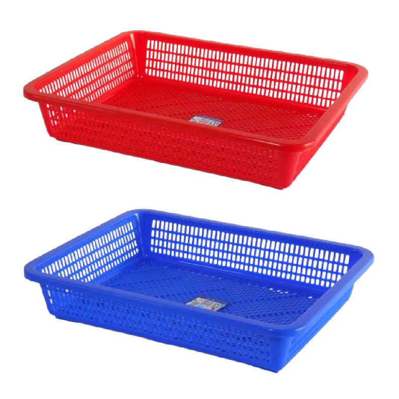 Plastic Shallow Rectangular Strainer Basket 4