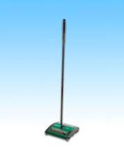 Load image into Gallery viewer, JL BG21 Sweeper By Bissell Comfort-grip handle 4 corner brushes for a better sweep Quiet no-motor system Cleans bare floors or carpet Durable, threaded handle 7.5″ cleaning path