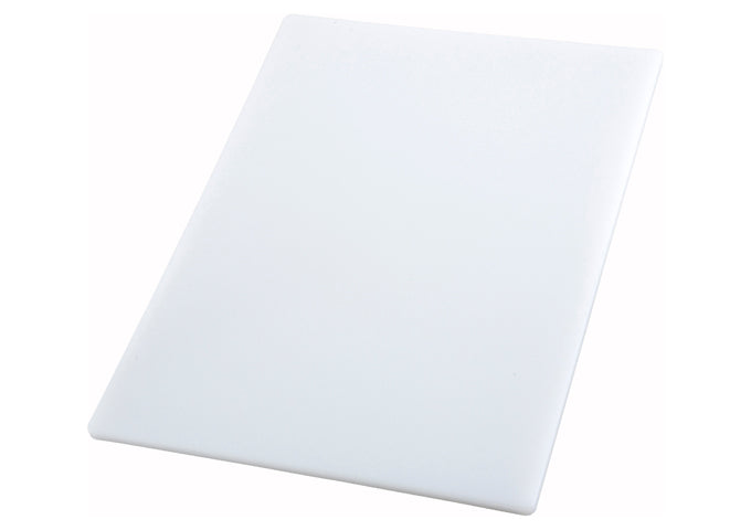 CBWT-1218 :  White Rectangular Cutting Board  SIZE- 12"X18"X1/2"-WHITE