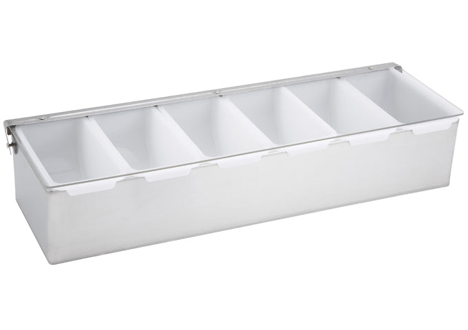 CDP-6 : Condiment Holder with Stainless Steel Base