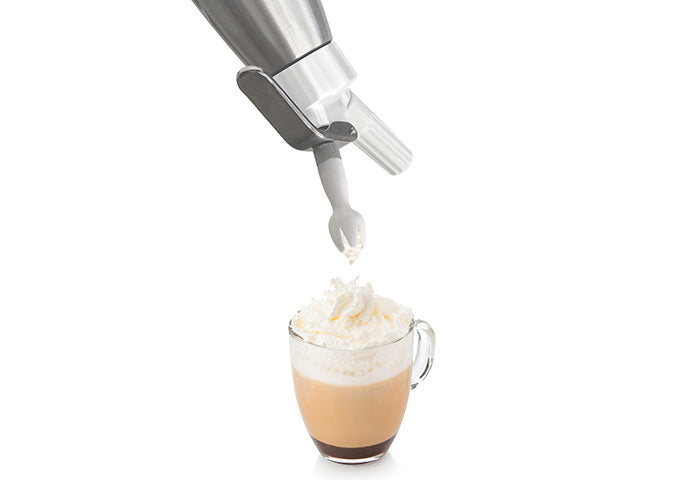 CW-A05 : Whipped Cream Dispenser-Whip up freshly-made creams, rich mousse, syrups, sauces and more to top off inspired creations.