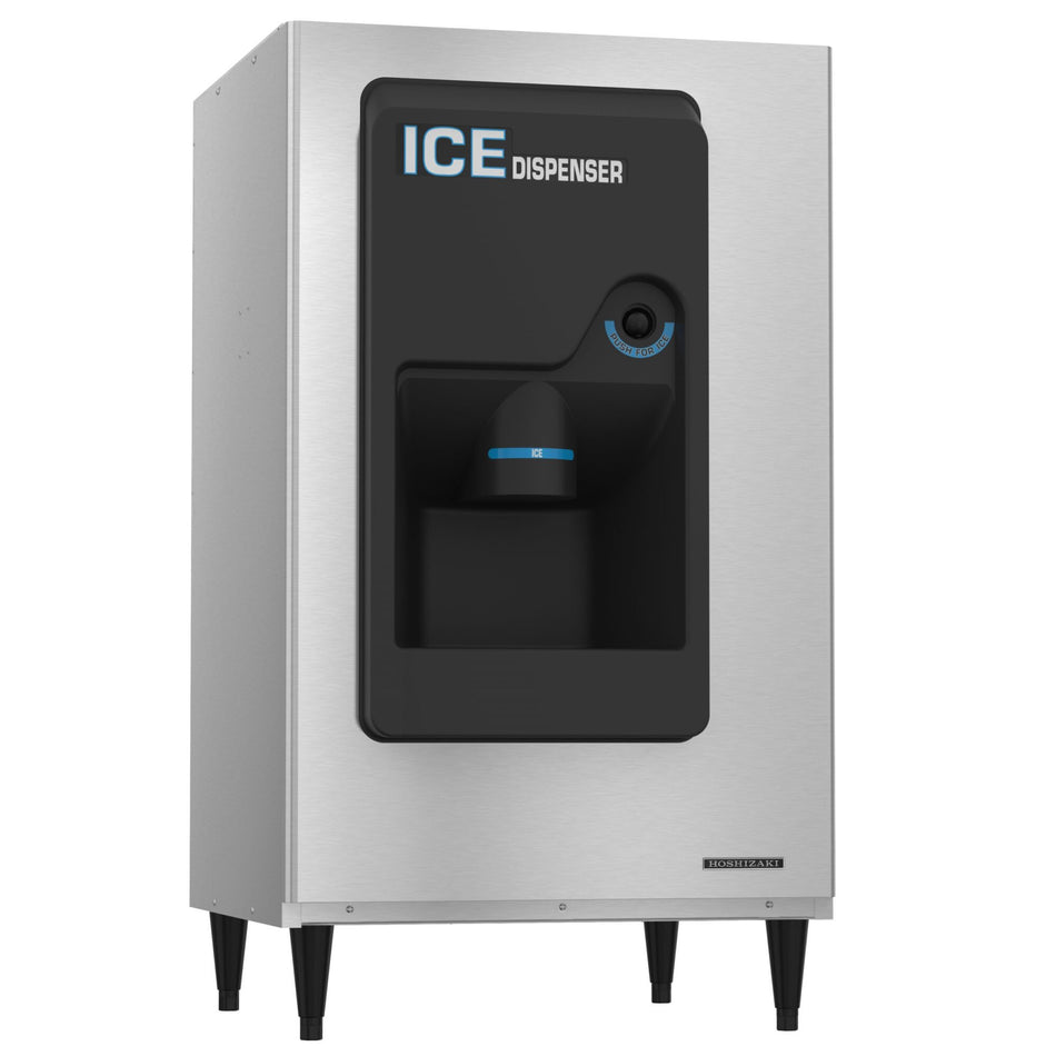 DB-200H - 13lbs/min, 200lbs Storage 30″W Crescent Ice Dispenser
