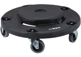 DLR-18  : Round Trash Can Dolly, 18″   Holds up to 400 lbs