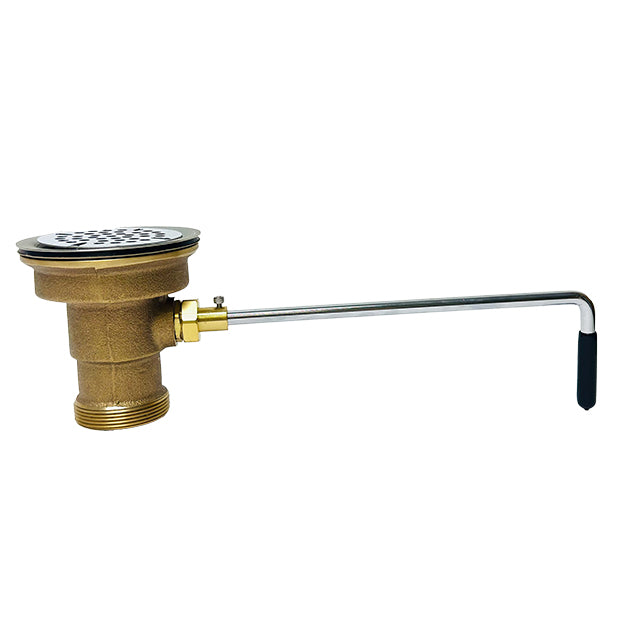 22209 - Drainking Waste Valve W/ Flat Strainer
