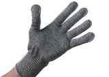 GCRA-L Anti-Microbial Cut Resistant Glove,Anti-microbial yarn reduces bacterial growth Color-coded wristband for quick size identification Reversible for either left or right hand FDA approved materials for direct food contact