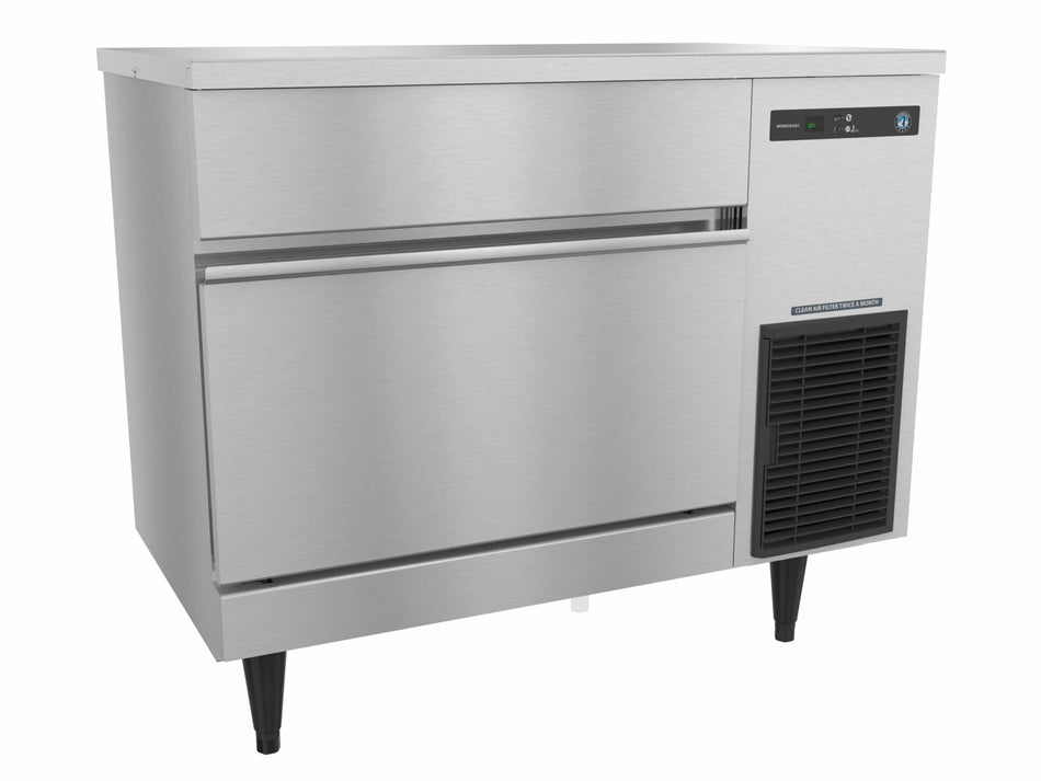 IM-200BAC - 188lbs/day Undercounter Square Cubed Ice Maker w/ 75lbs Bin