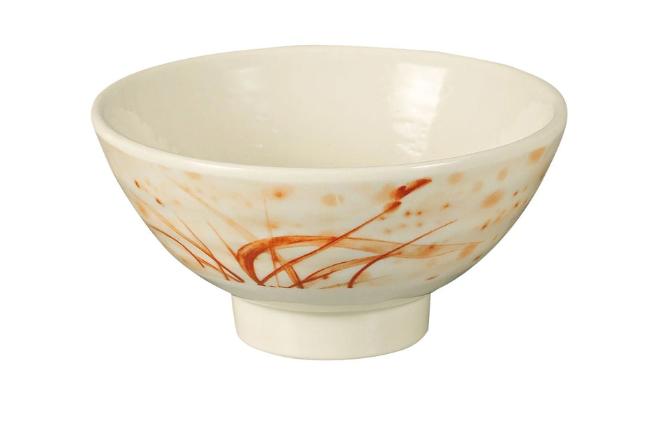 OR-5705 Orchis 4 3/4″ X 2 1/2″H Rice Bowl Gold Orchis 10 oz