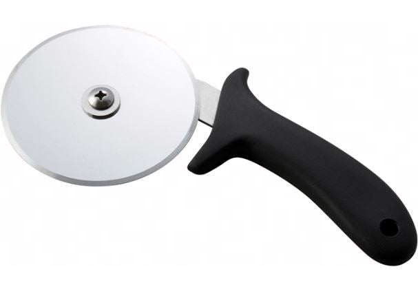 PPC-4-Pizza Cutter, Black Polypropylene Handle