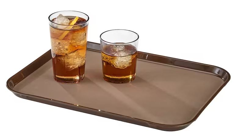 PT1418167-Economical tray great for casual dining and bars Trays feature efficient stacking lugs for faster drying and storage Non-skid surface protects dinnerware, waiters, and customers