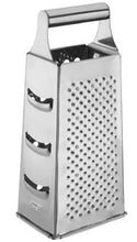 Load image into Gallery viewer, Tapered Box Grater 4″ x 3″ x 9″ Stainless steel