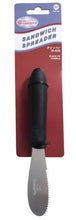 Load image into Gallery viewer, TKP-31 Sandwich Spreader, Black Polypropylene Handle, 3-5/8″ x 1-1/4″ Blade   Stainless steel, satin finish blade