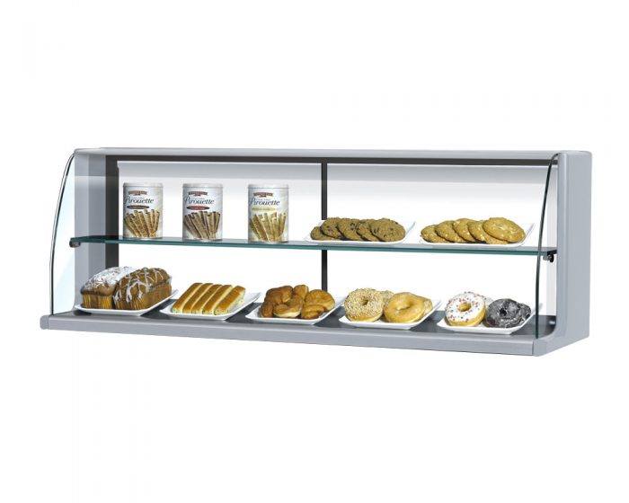 TOMD-75HS - 75-5/8" Dry Top Case - 2 Tiers - Stainless Steel