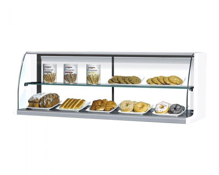 TOMD-60HW - 63-1/4" Dry Top Case - 2 Tiers - White