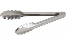 Load image into Gallery viewer, UT-12 ; Stainless Steel Utility Tongs, Heavyweight   Coiled spring 0.9mm thick stainless steel