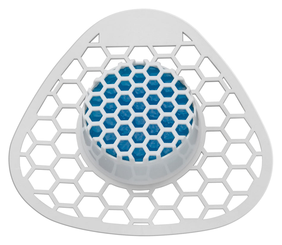 USF-4 - Urinal Screen (12)W/ Deodorizer Block. Blue