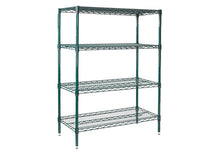Load image into Gallery viewer, VEXS-2448 ;  4-Tier Wire Shelving Set, Epoxy-Coated