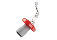 Load image into Gallery viewer, WBS-R :  Wine Bottle Stopper, Color-coded collars to match various alcohols Stainless steel clip and food-grade thermoplastic cork