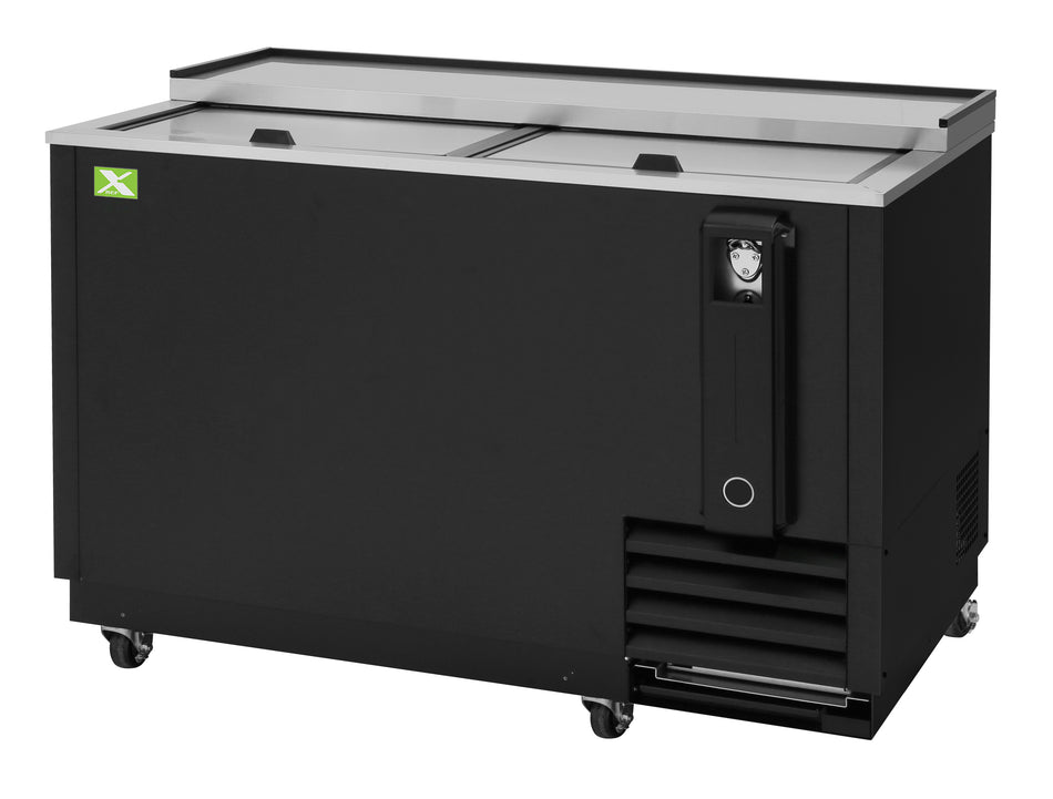 XBC-50SB-N6 - 2 Lid Bottle Cooler - Black