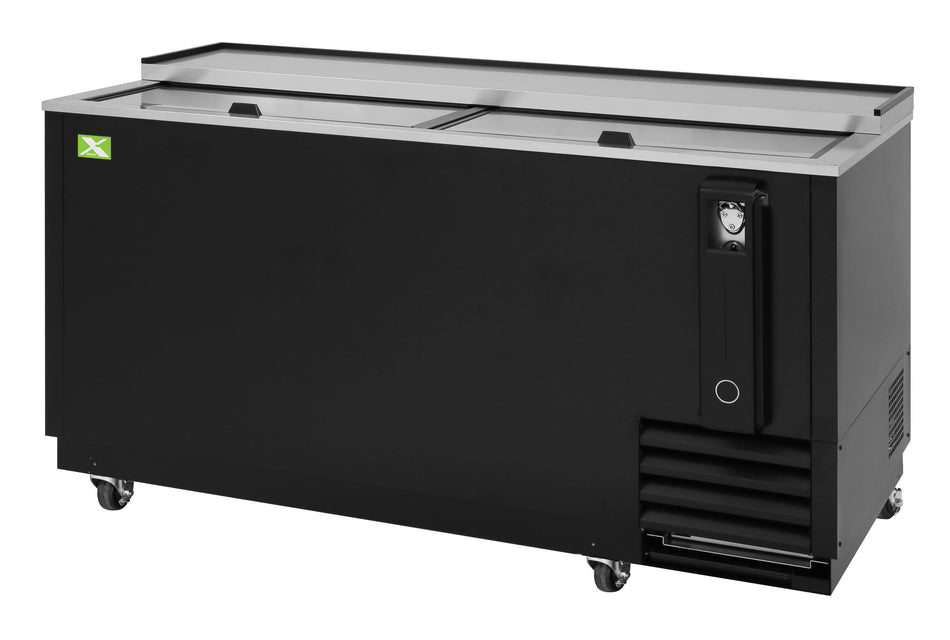 XBC-65SB-N6 - 2 Lid Bottle Cooler - Black