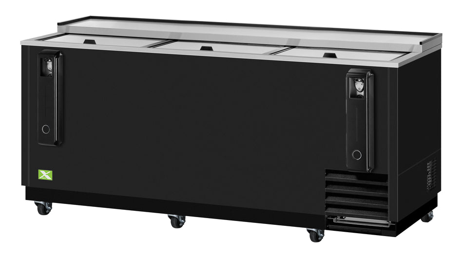 XBC-80SB-N - 3 Lid Bottle Cooler - Black
