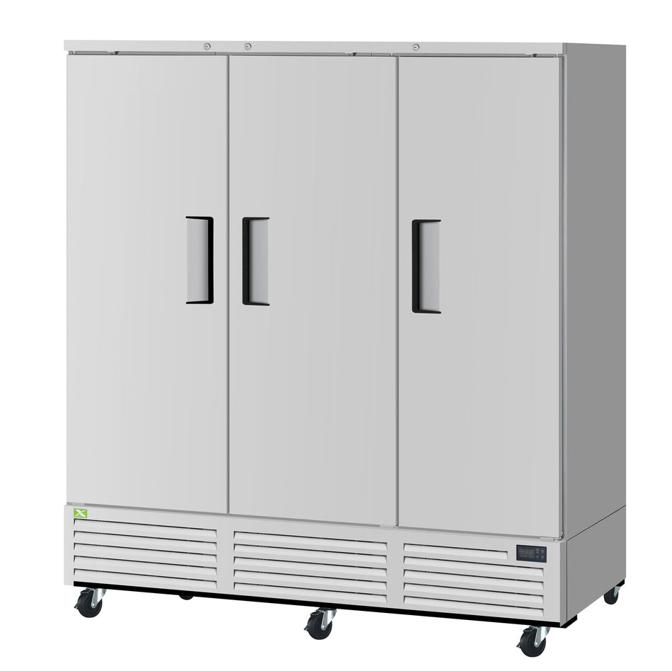 XBF72-3-N - 3 Solid Door Freezer, Bottom Mount