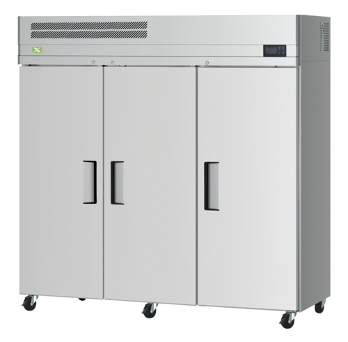 XR72-3-N - 3 Solid Door Refrigerator, Top Mount