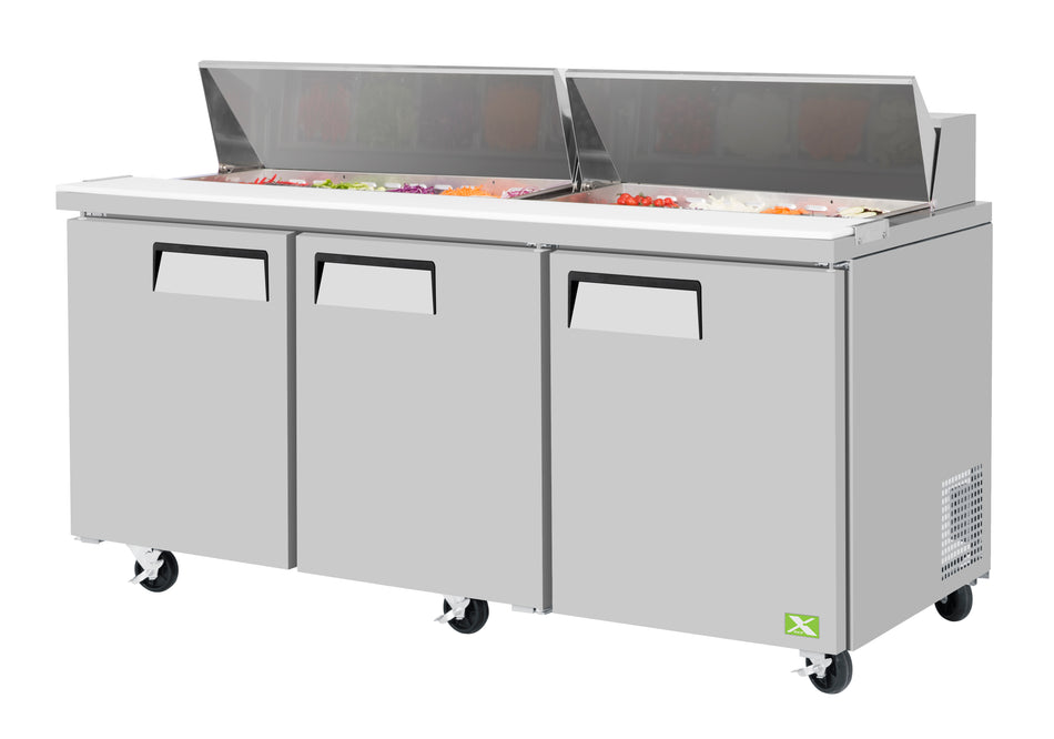 XST-72-N - 3 Door Food Prep Table