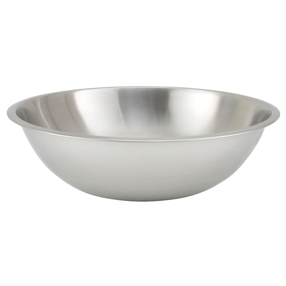 MXHV-1600 Mixing Bowl, Shallow, Heavy-Duty stainless steel, 0.65mm - 16 Quart