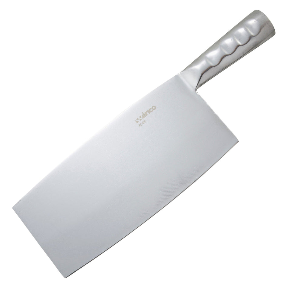 KC-401 Chinese Cleaver with stainless steel Handle, 8-1/4″ x 4″ Blade