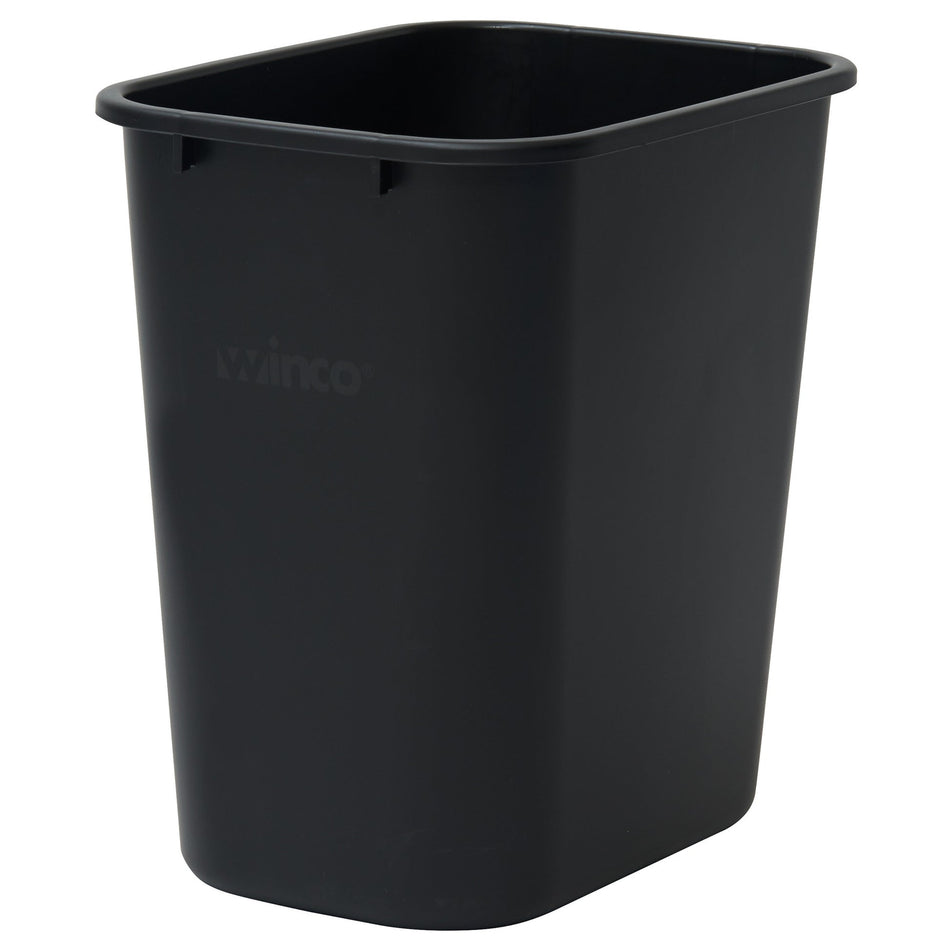 PWR-28K Waste Baskets - 28 Quart, Black