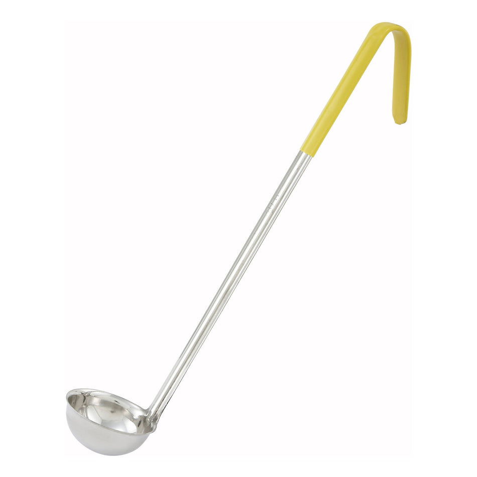 LDC-1 One-Piece stainless steel Ladle, Color-Coded Handles - 1 oz