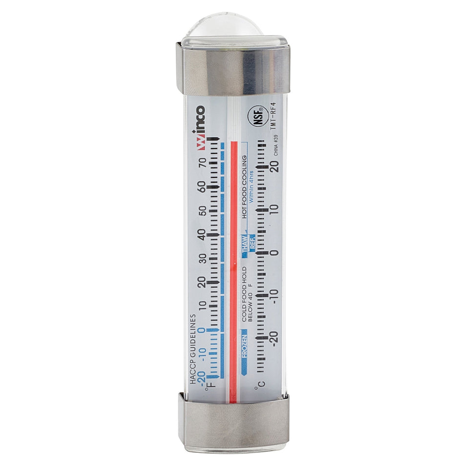 TMT-RF4 Refrigerator/Freezer Thermometer, Suction Cup