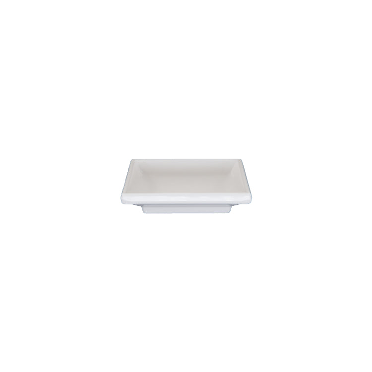 White Jikchojang Rectangle Dipping Bowl