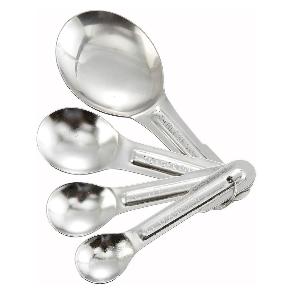 MSP-4P Measuring Spoon Set, 4-piece, Economy, stainless steel