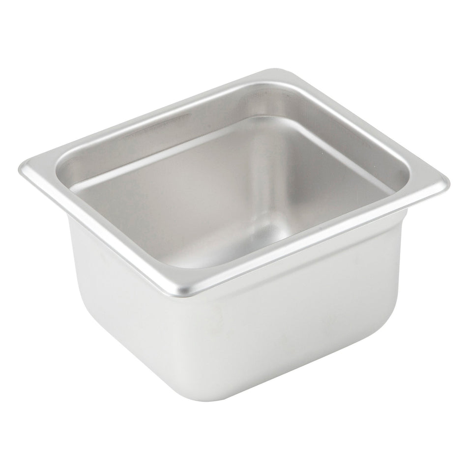 SPJM-604 Anti-Jam Steam Pan, 24 Gauge Stainless Steel 1/6, 4″