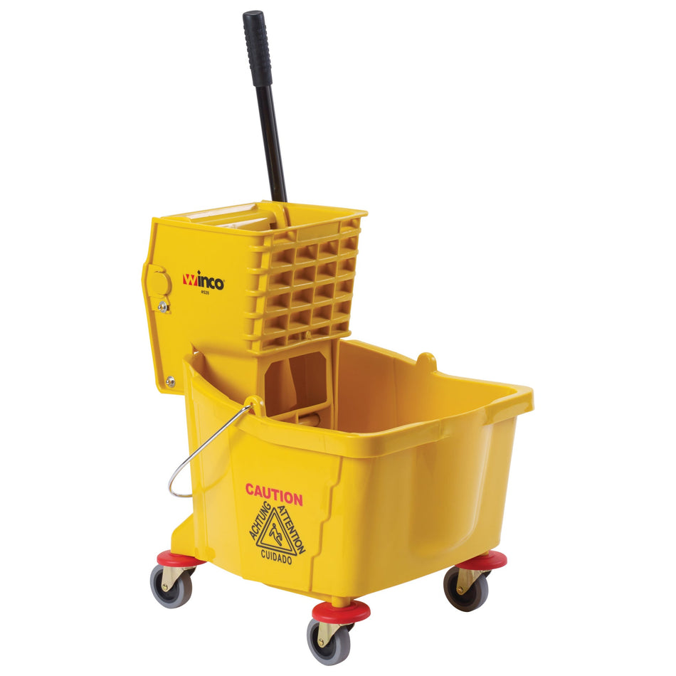 MPB-36 Mop Bucket w/Wringer, 36qt, Yellow