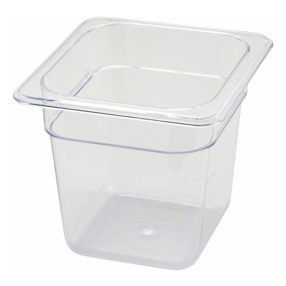 SP7606 Polycarbonate Food Pan, 1/6 Size - 5-1/2″