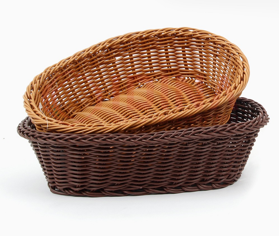 Rectangular Ratan Basket