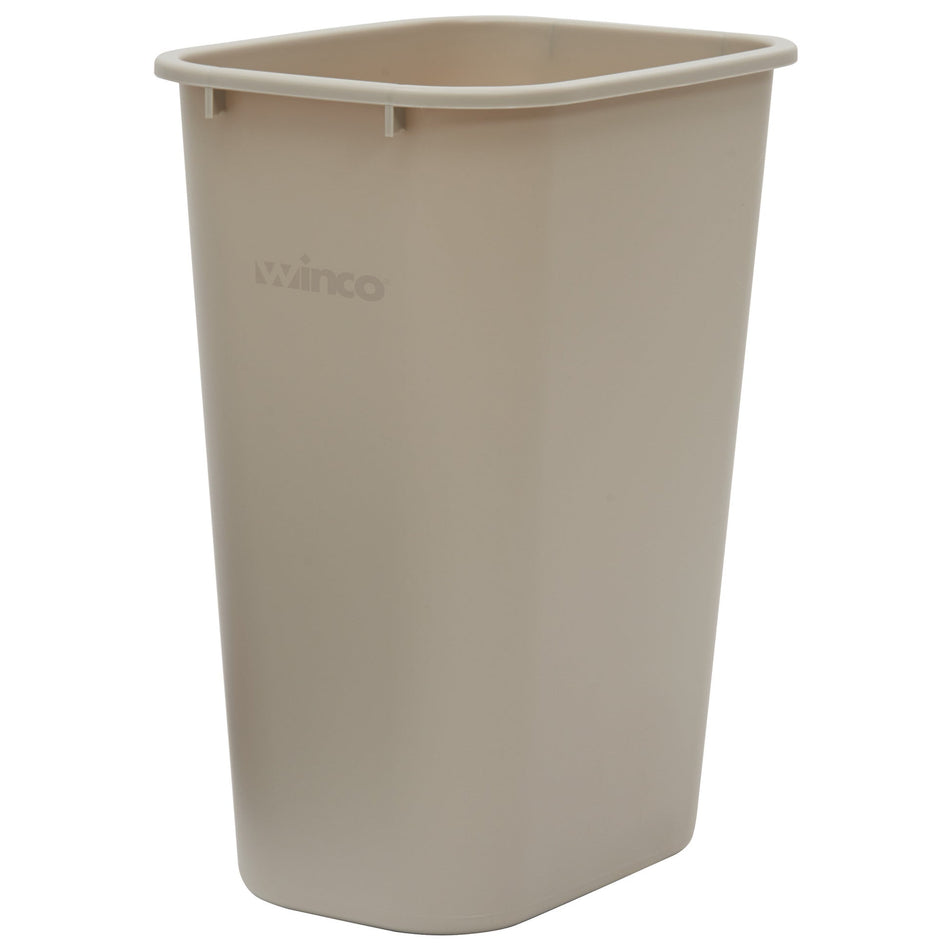 PWR-41BE Waste Baskets - 41 Quart, Beige