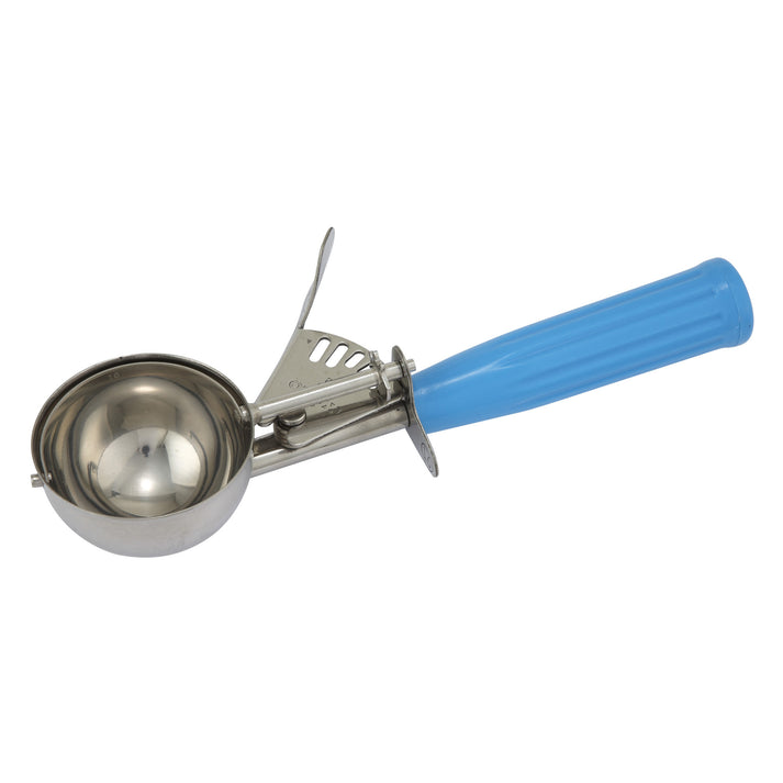 ICD-16 Stainless Steel Thumb Press Disher with Plastic Handle, Size #16
