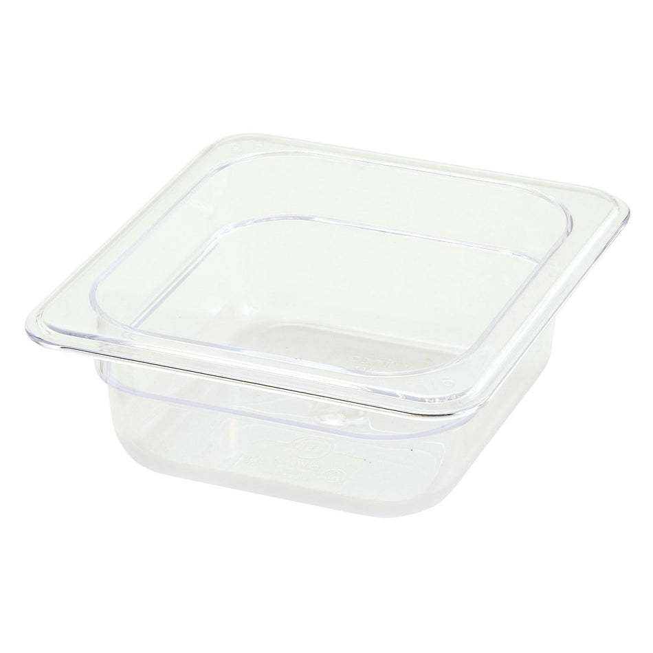 SP7602 Polycarbonate Food Pan, 1/6 Size - 2-1/2″