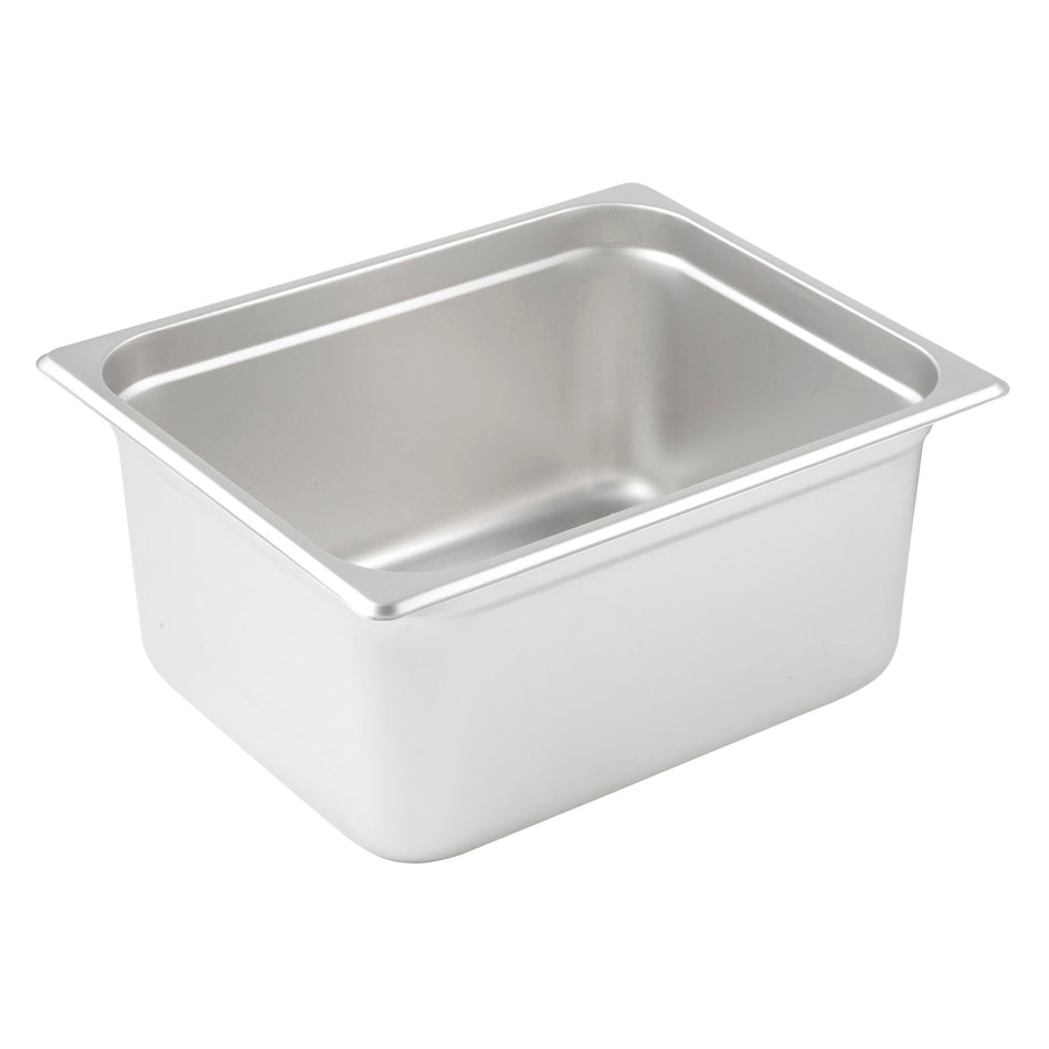 SPJM-206 Anti-Jam Steam Pan, 24 Gauge Stainless Steel Half, 6″