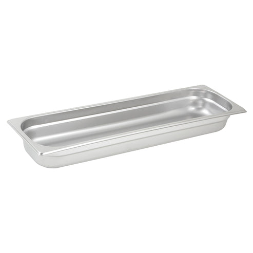SPJL-2HL - Anti-Jam Half Long Steam Pan, 25 Gauge Stainless Steel - 2-1/2"